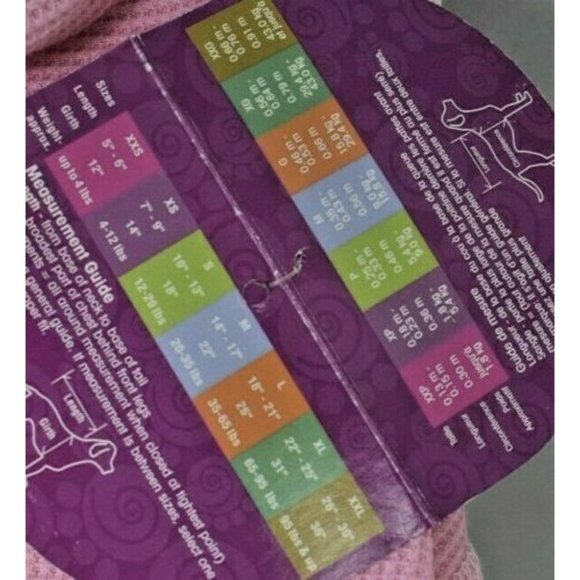 PetRageous Dog Small Designs Pink and Black Wrap Pet Jacket - Picture 3 of 3